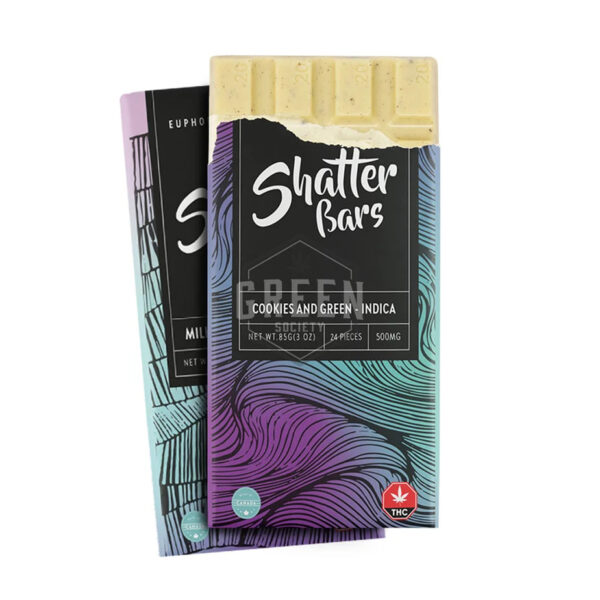 Euphoria Extractions Shatter Chocolate Bars